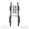 Westin Automotive 10-C 4RUNNER TRAIL EDITION/4RUNNER SR5/TRD HDX DROP NERF STEP BARS TEXTURED BLAC 56-13835 - alternate 3